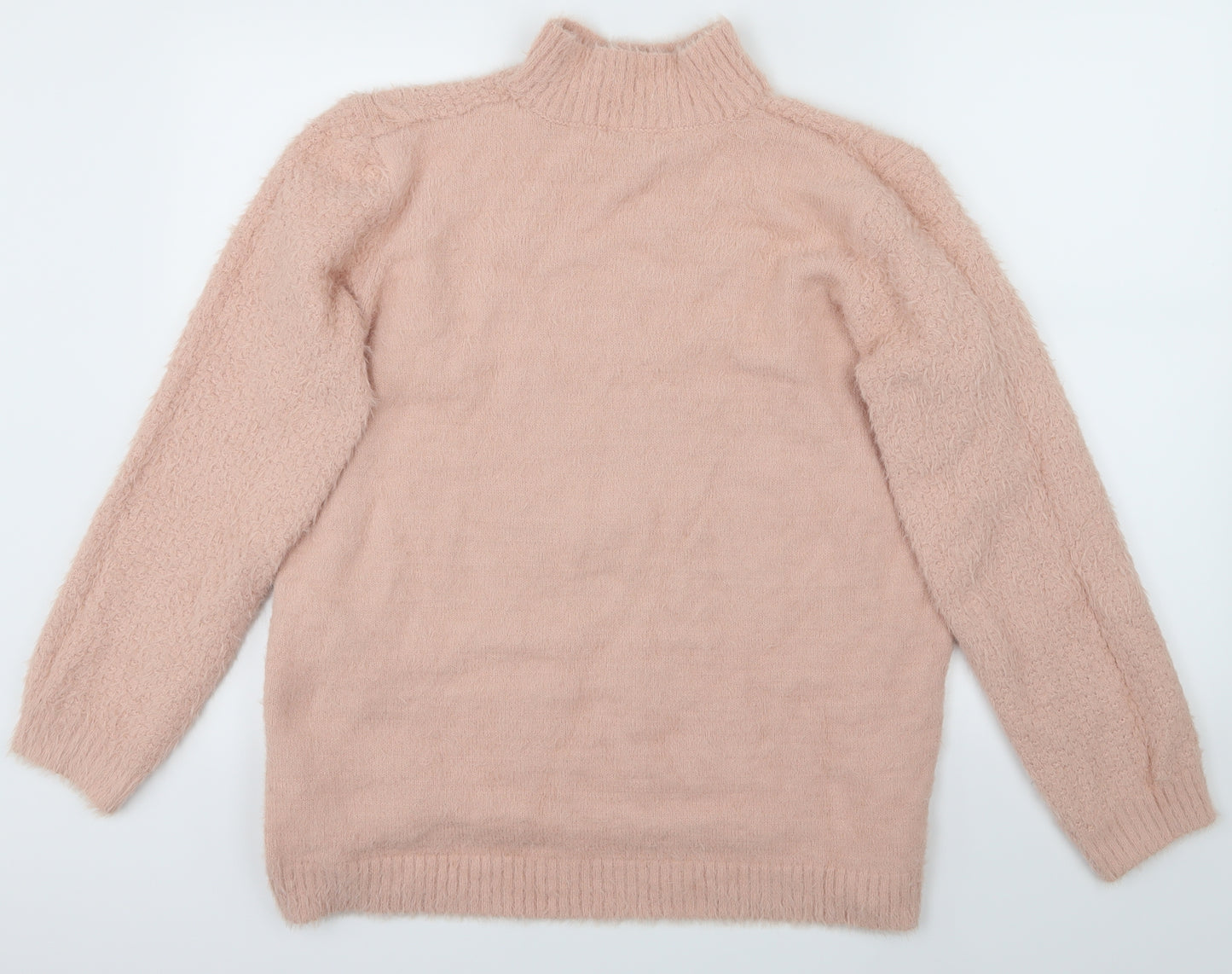 Peacocks Womens Pink   Pullover Jumper Size XL