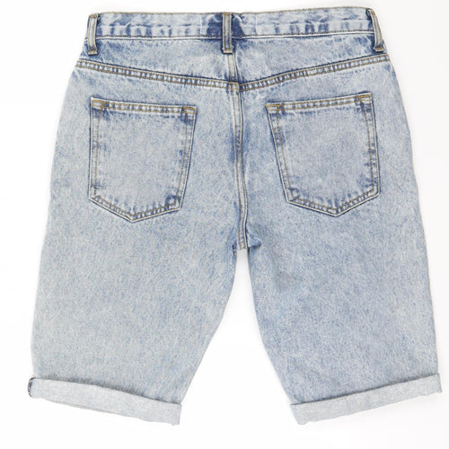 Topman Mens Blue   Cargo Shorts Size M