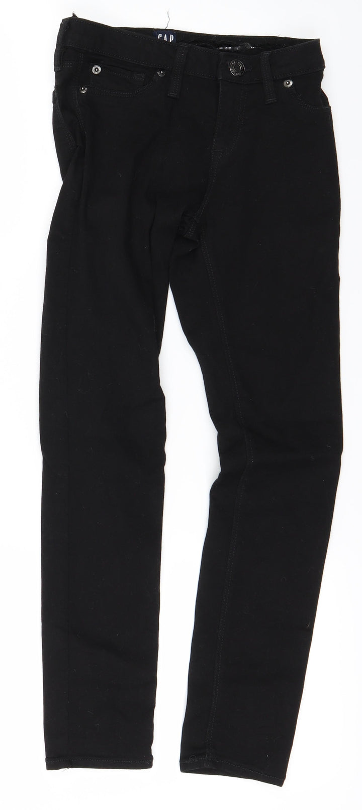 Gap Girls Black Skinny Jeans Size 10 Years