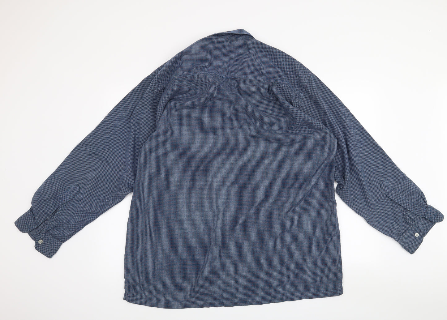 Antartex Mens Blue    Button-Up Size XL