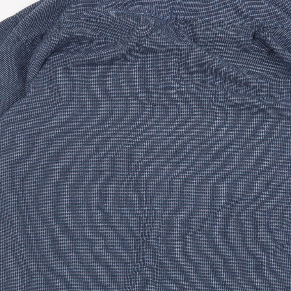 Antartex Mens Blue    Button-Up Size XL