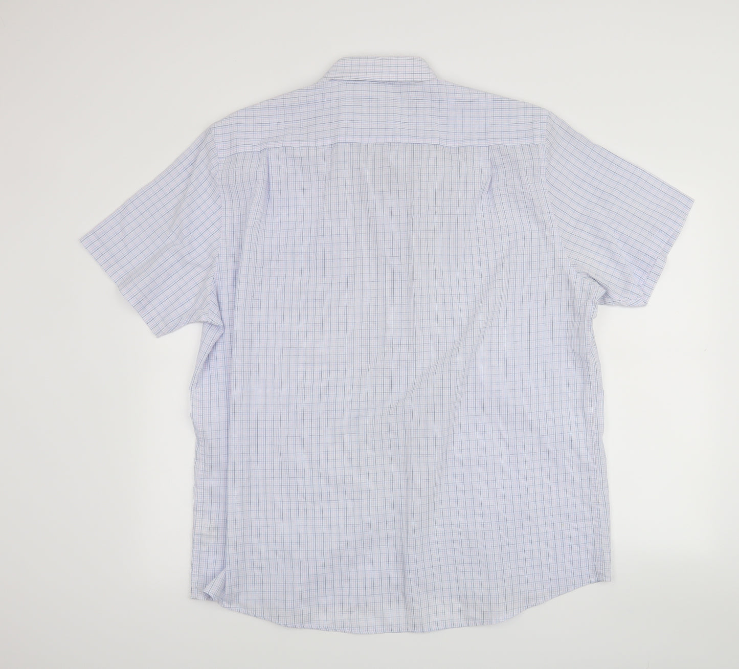 George Mens Blue    Button-Up Size 17