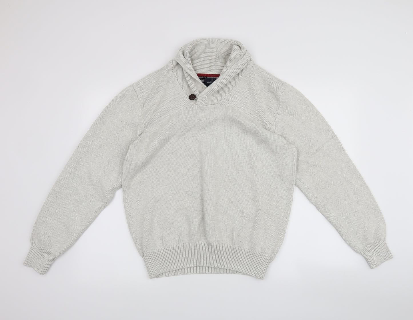 Blue Harbour Mens White   Pullover Jumper Size L