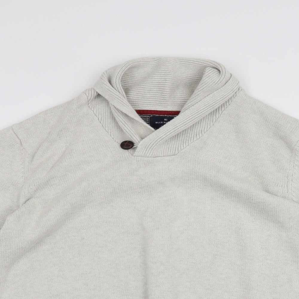 Blue Harbour Mens White   Pullover Jumper Size L