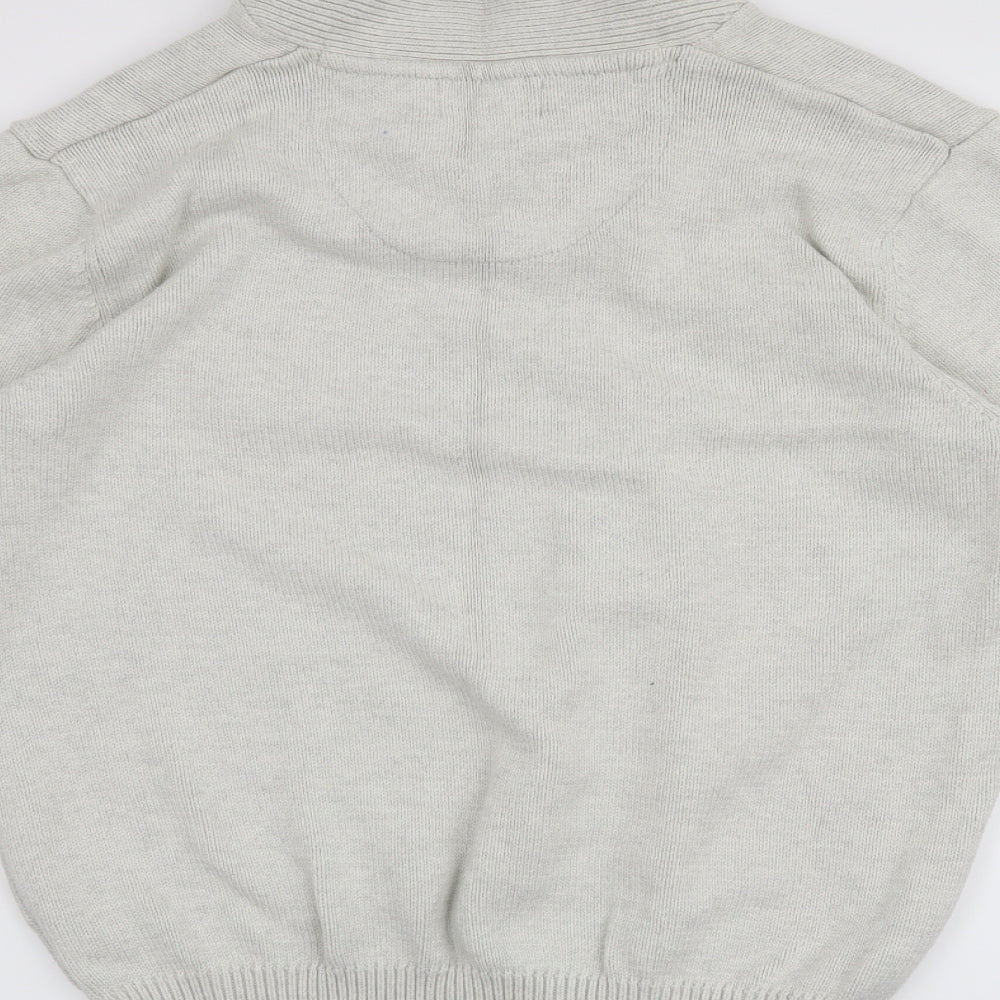 Blue Harbour Mens White   Pullover Jumper Size L