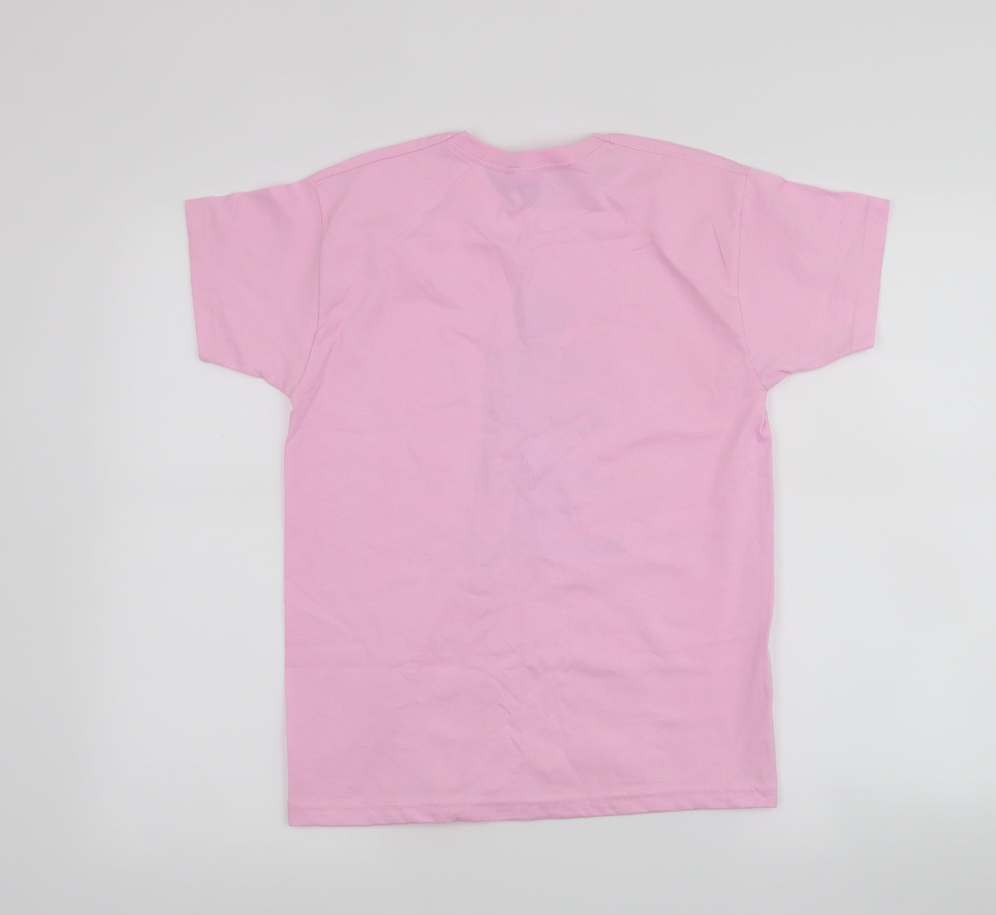 Fruit of the Loom Girls Pink   Basic T-Shirt Size 9-10 Years