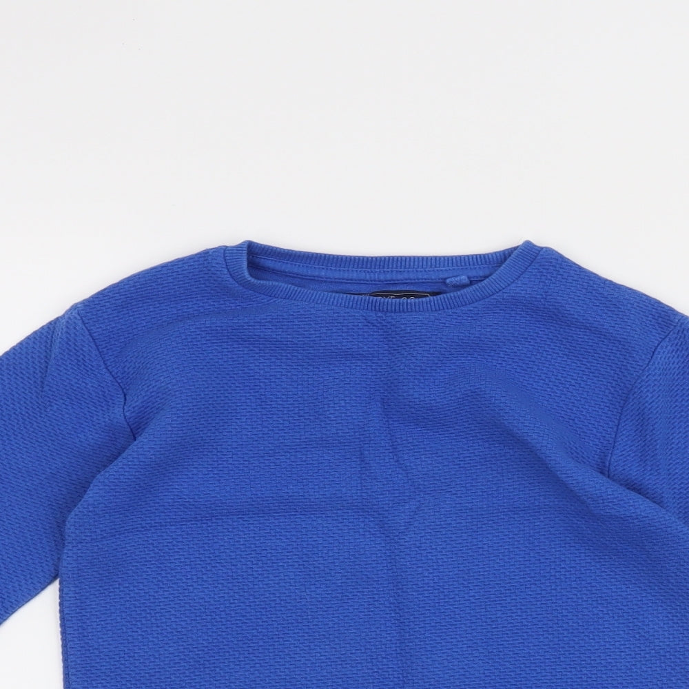 NEXT Boys Blue   Pullover Jumper Size 5 Years