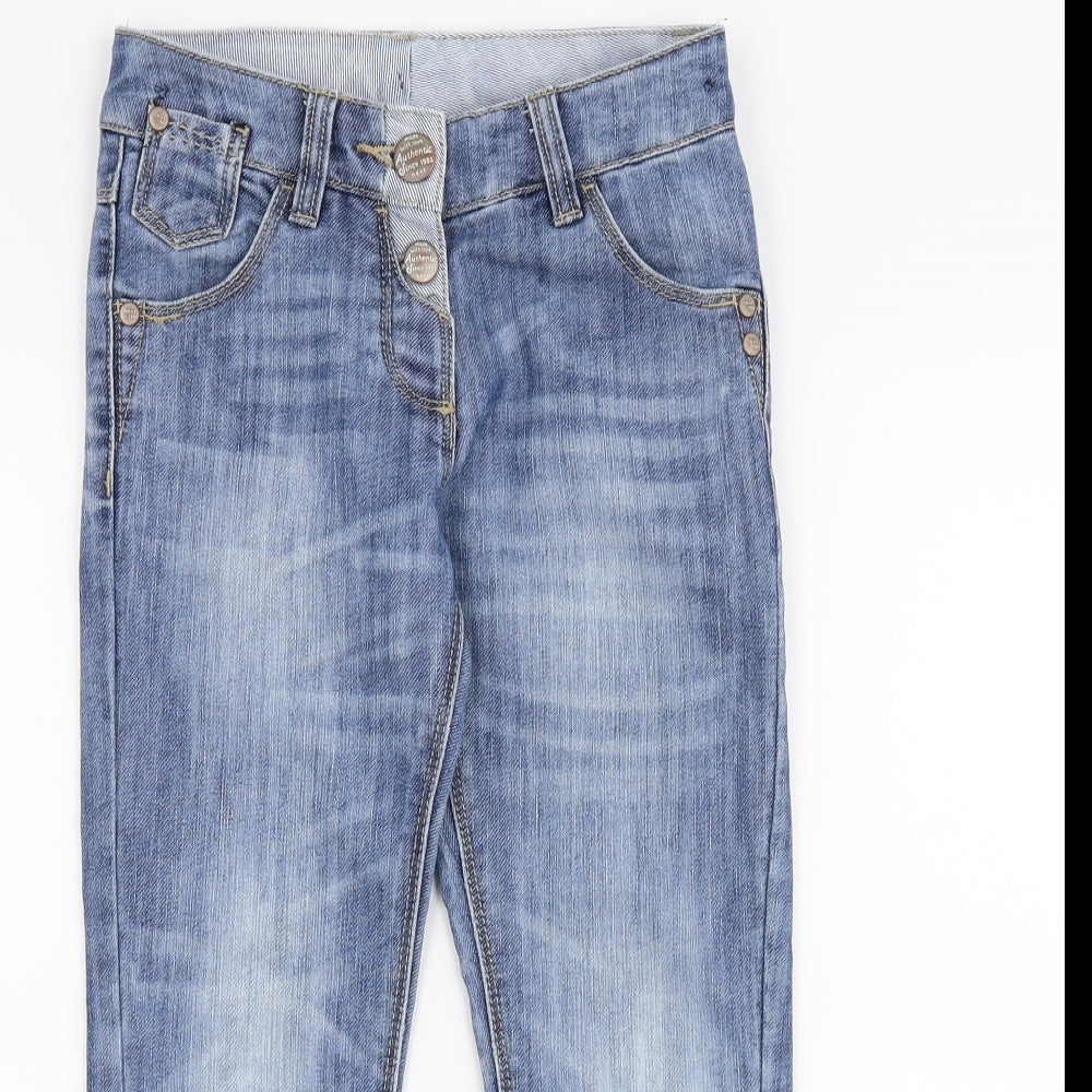 NEXT Boys Blue   Straight Jeans Size 6 Years
