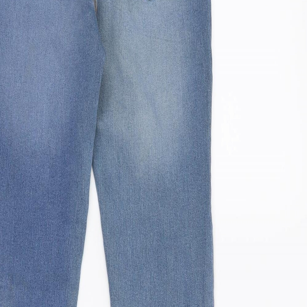 Denim & Co. Womens Blue   Skinny Jeans Size 4 L30 in