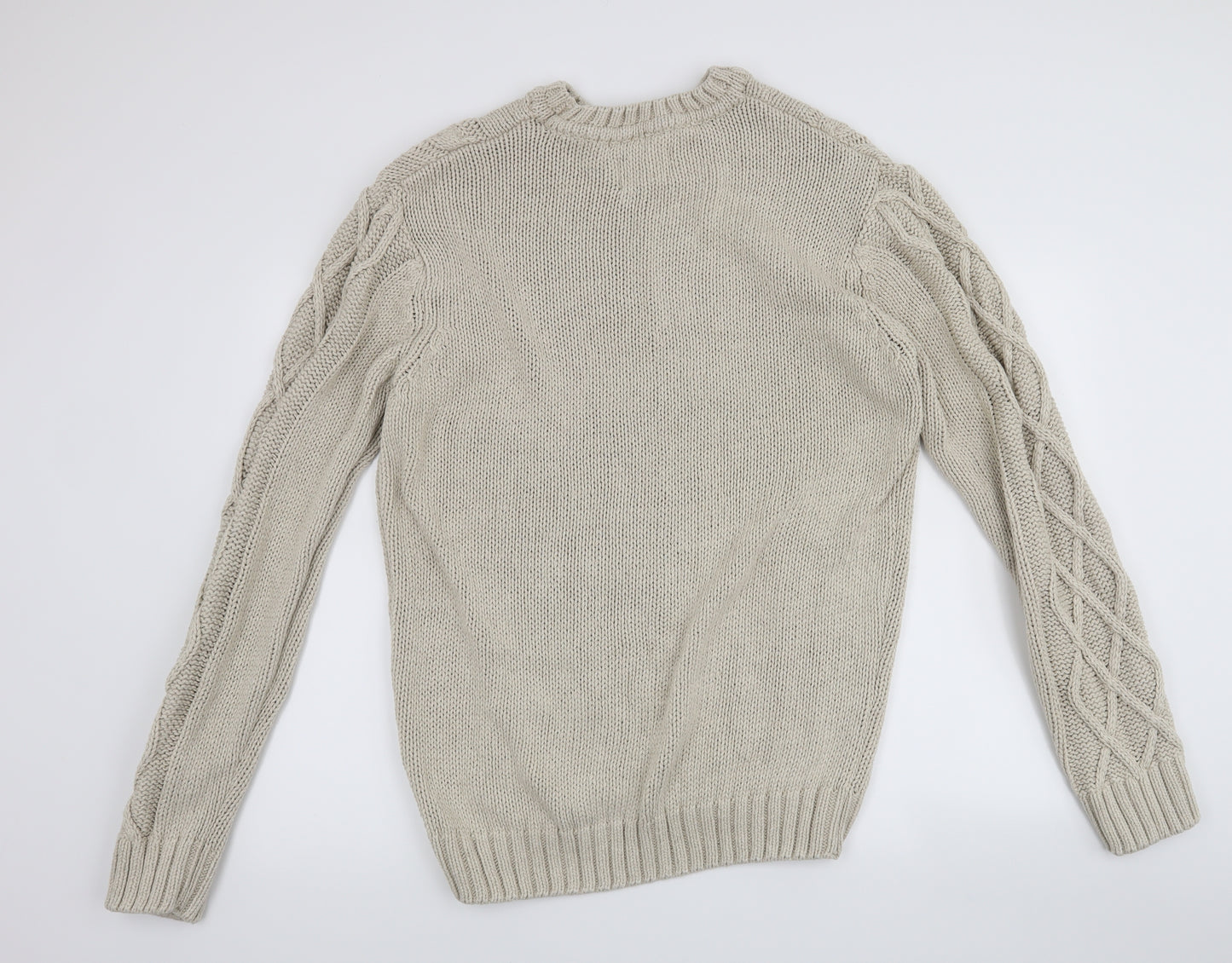 Charles Tyrwhitt Mens Beige   Pullover Jumper Size L