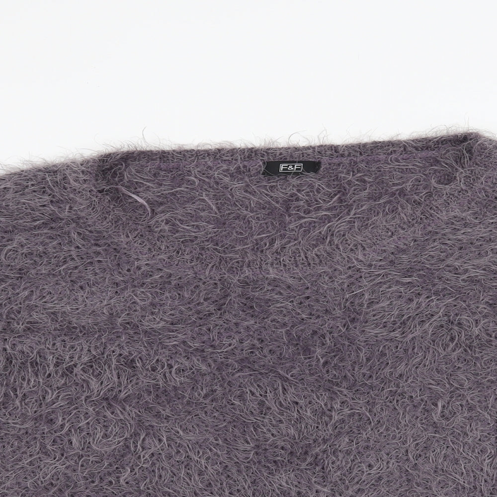F&F Womens Purple   Pullover Jumper Size 16