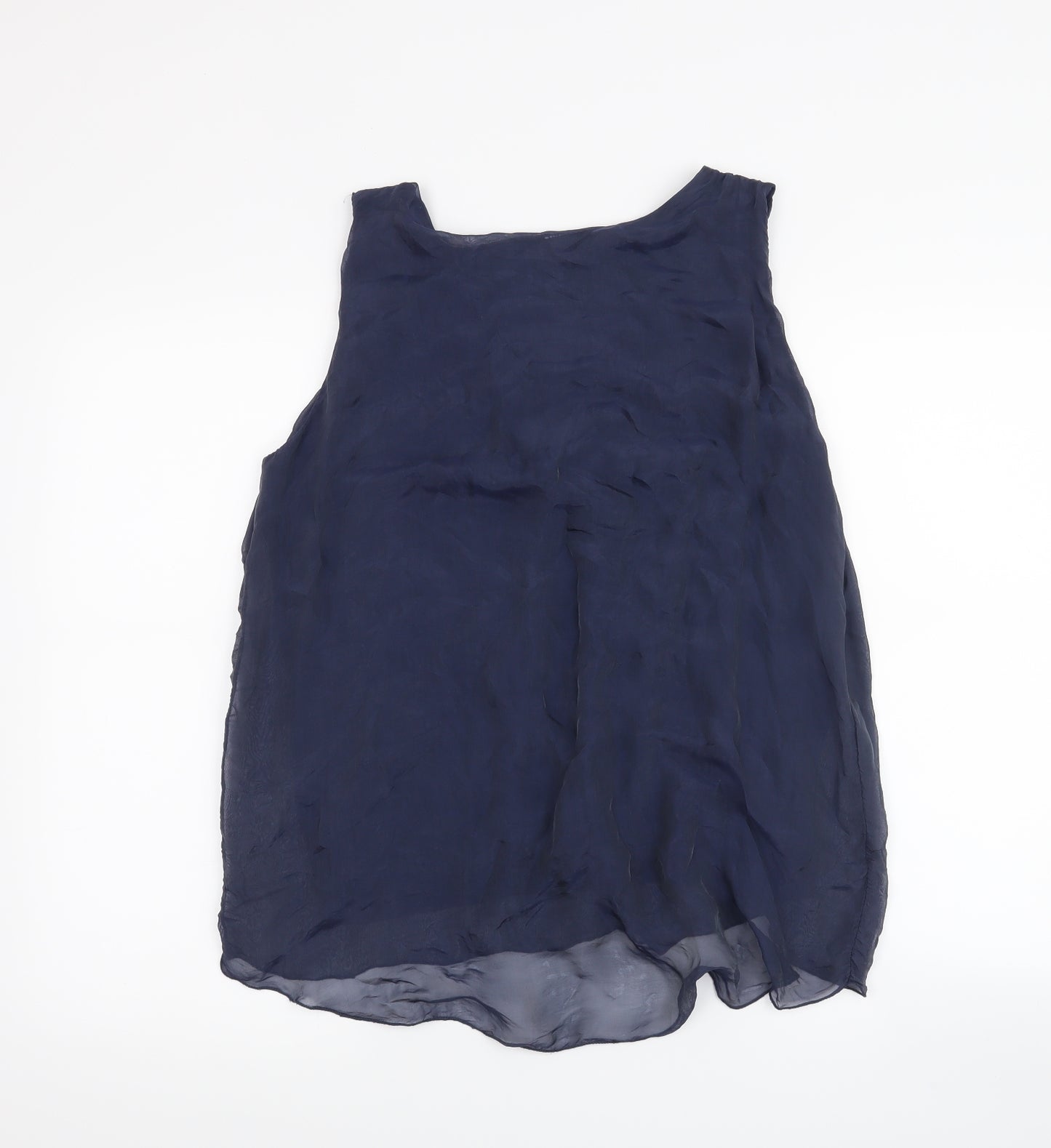 Stock Shop Womens Blue   Basic Tank Size M