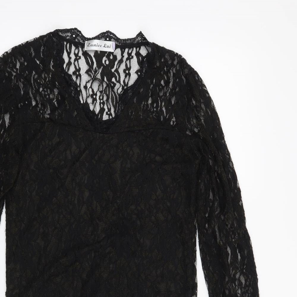 euniee lai Womens Black   A-Line  Size XL