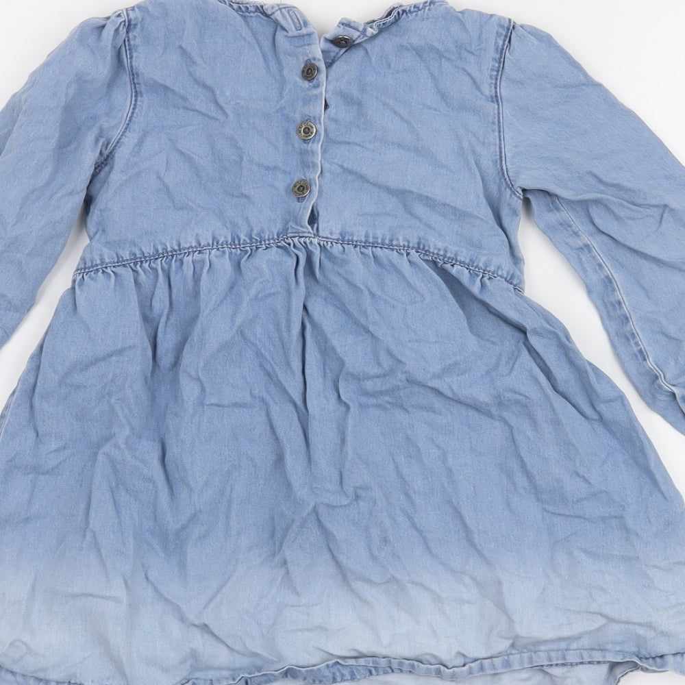NEXT Girls Blue   A-Line  Size 3-4 Years