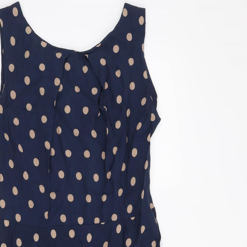 Apricot Womens Blue   A-Line  Size L