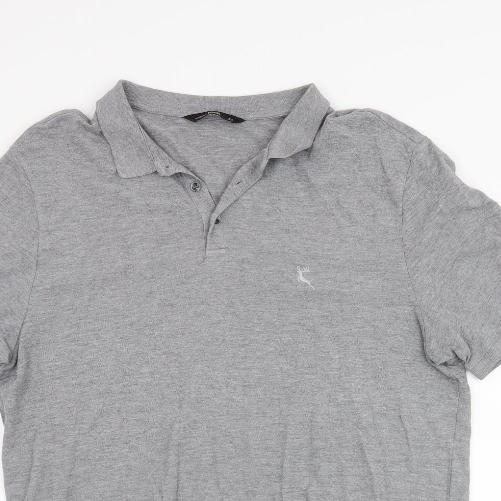 F&F Mens Grey    Polo Size XL