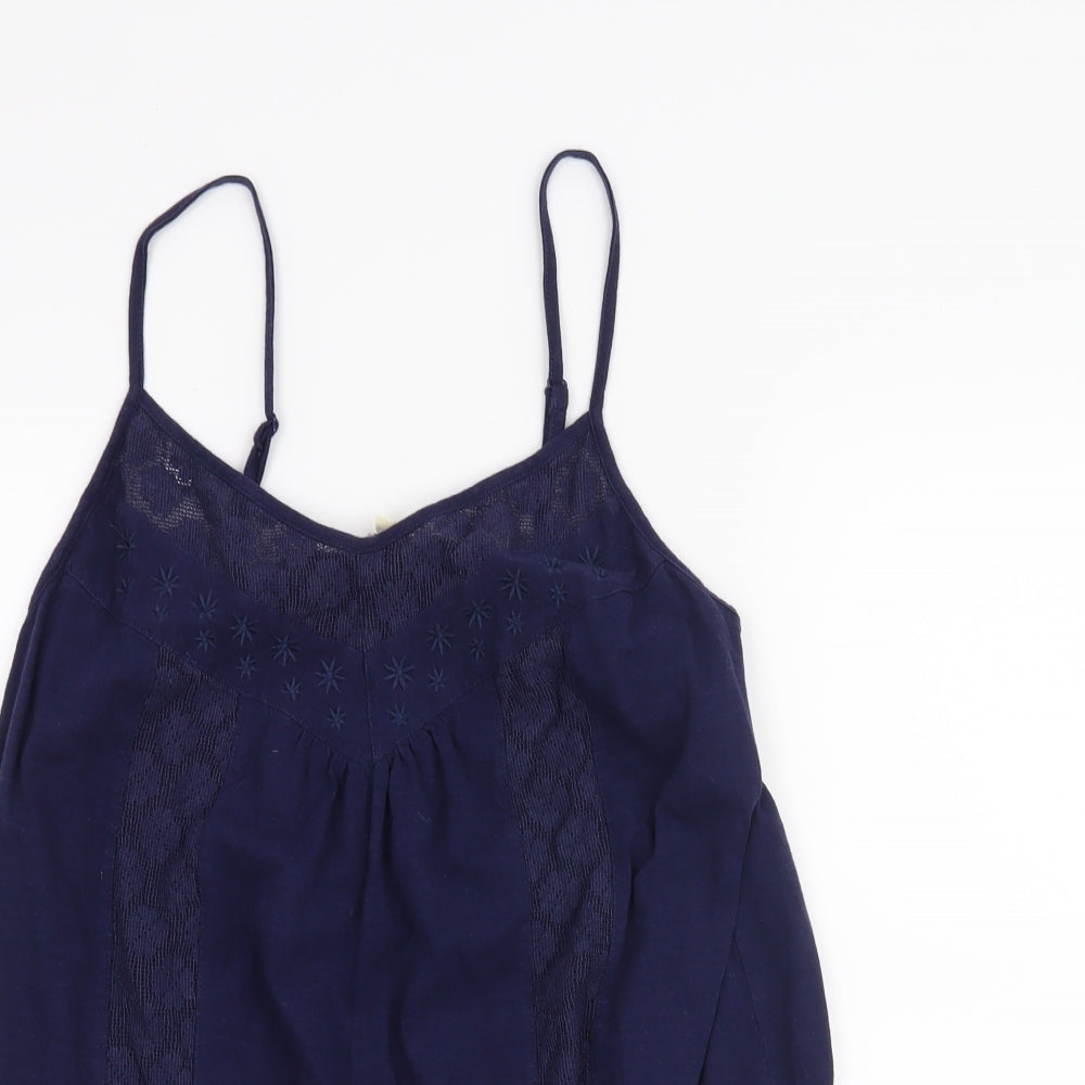 Papaya Womens Blue   Basic Tank Size 12