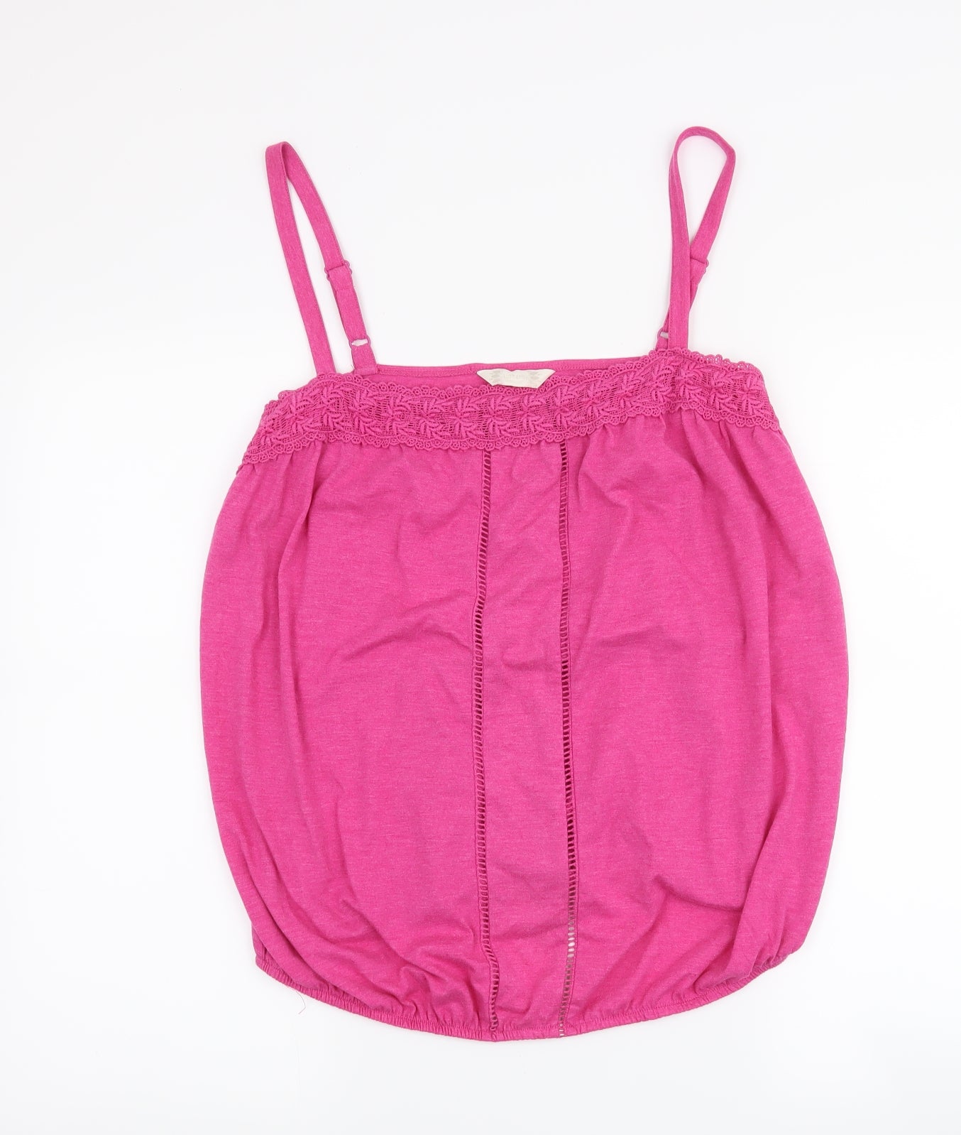 BHS Womens Pink   Basic Tank Size 14