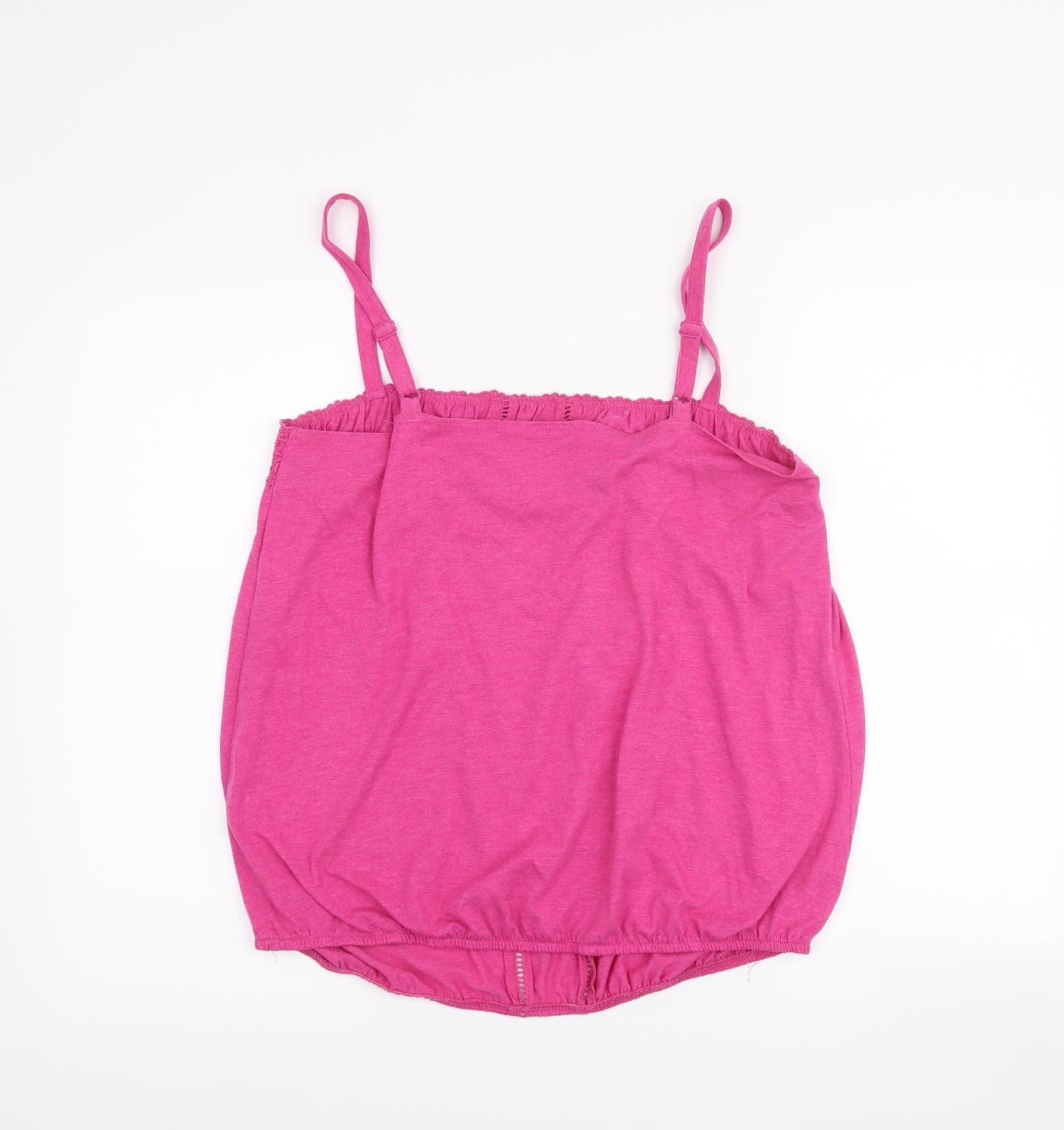 BHS Womens Pink   Basic Tank Size 14