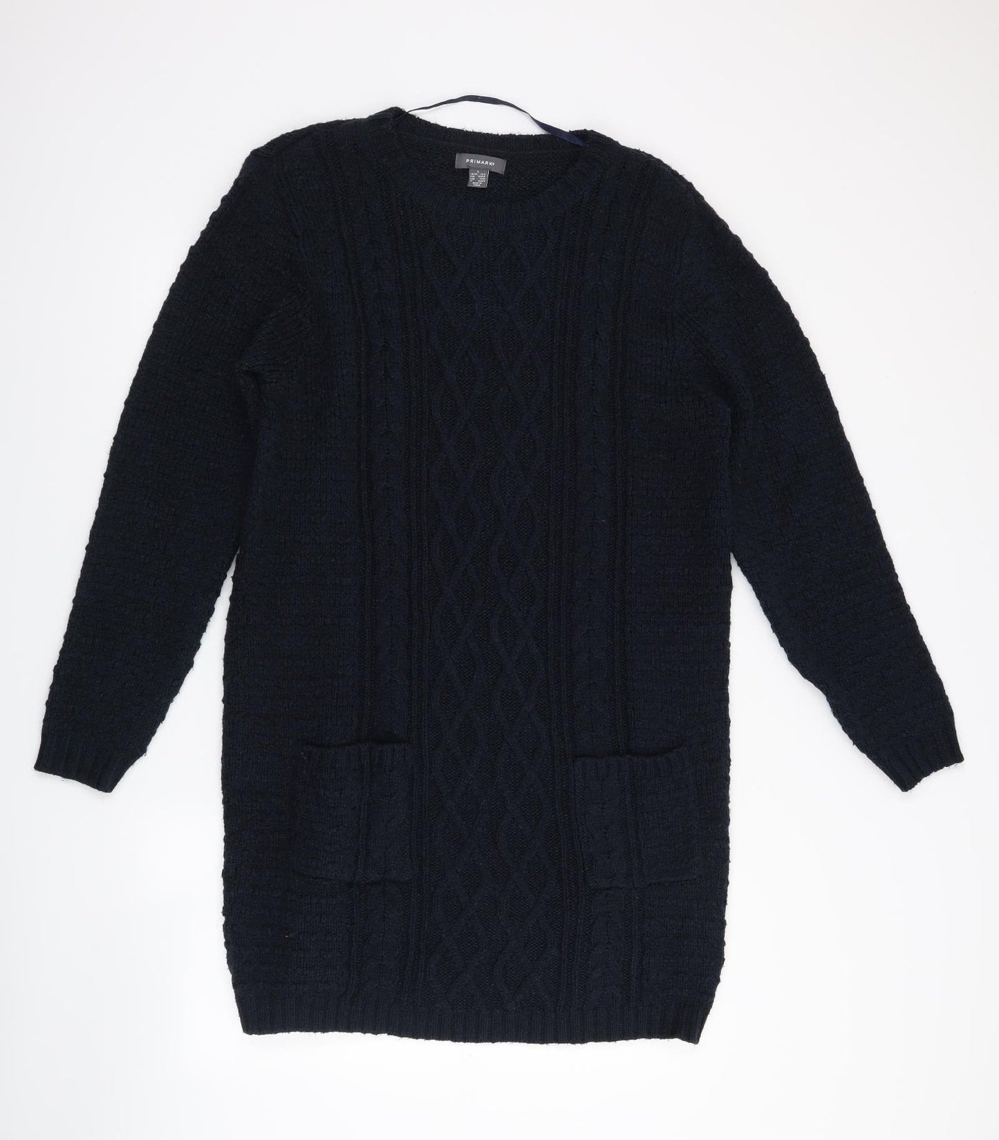 Primark Womens Blue   Jumper Dress  Size 14