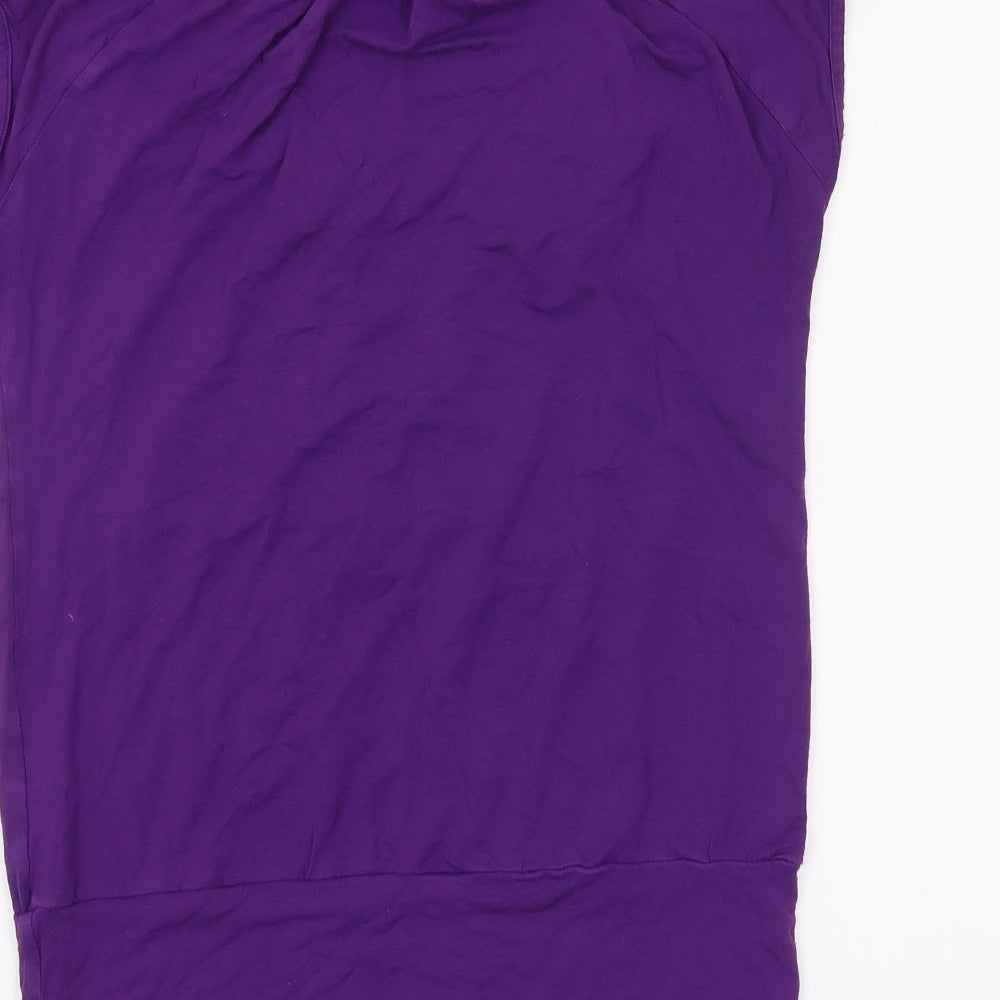 George Womens Purple   Basic T-Shirt Size M