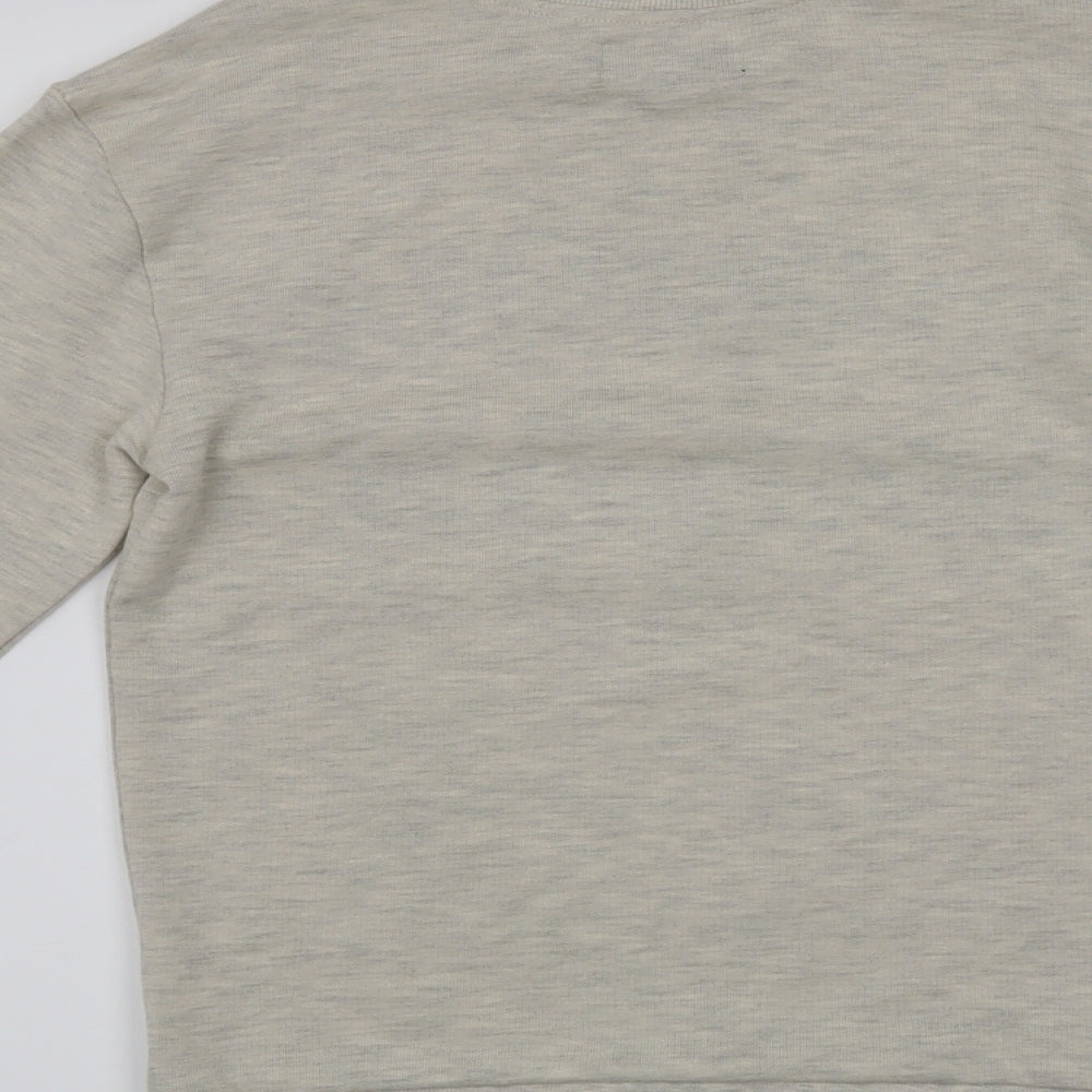 River Island Boys Beige   Pullover Jumper Size 7-8 Years