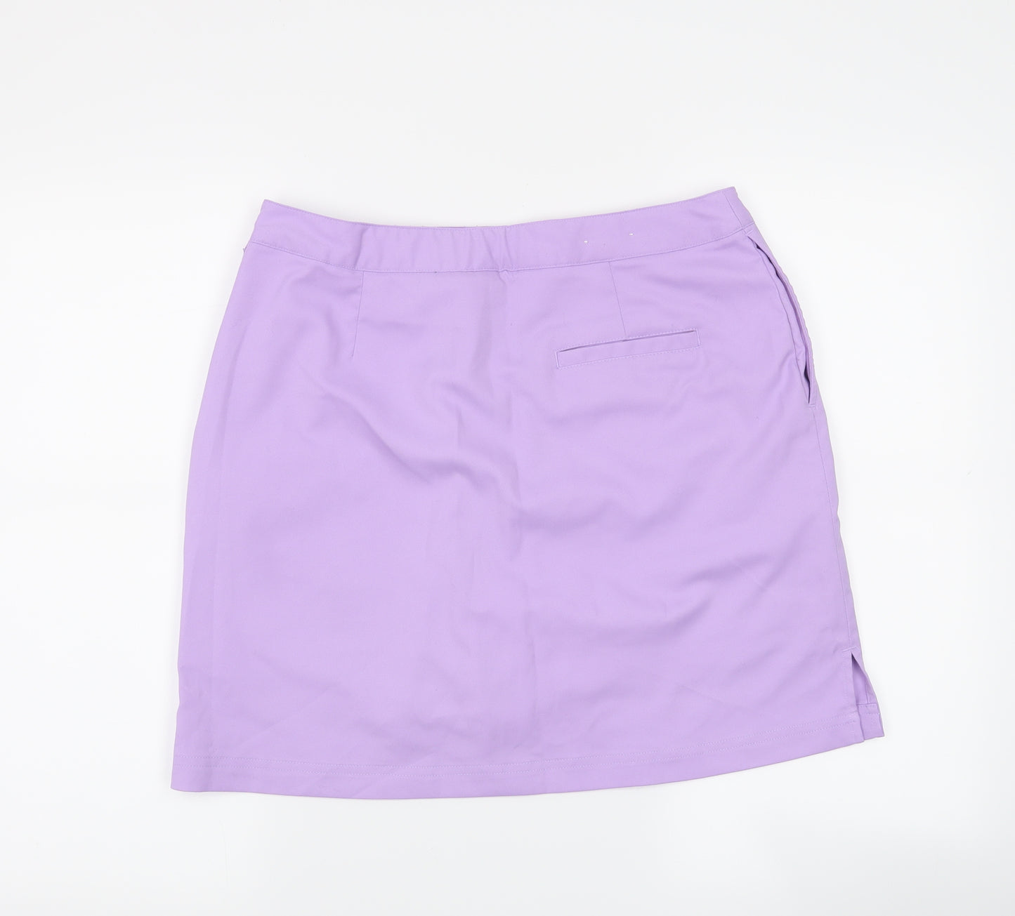 Greg Norman Womens Purple   A-Line Skirt Size 8