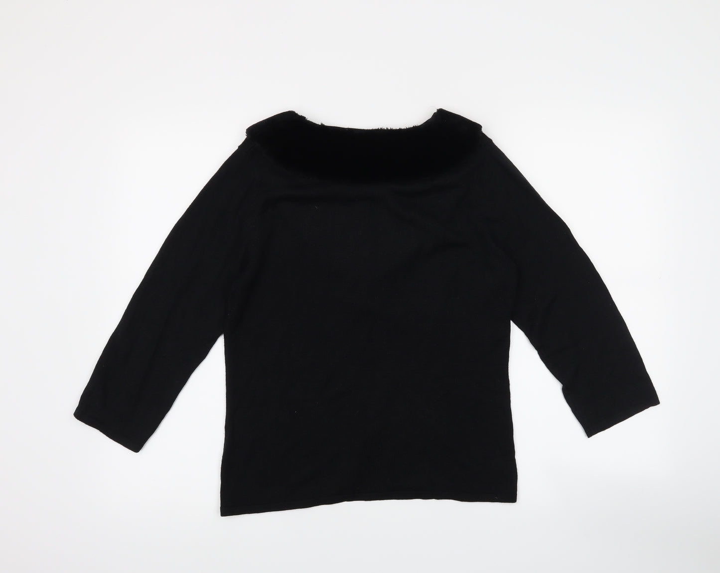 Casamia  Womens Black   Pullover Jumper Size S