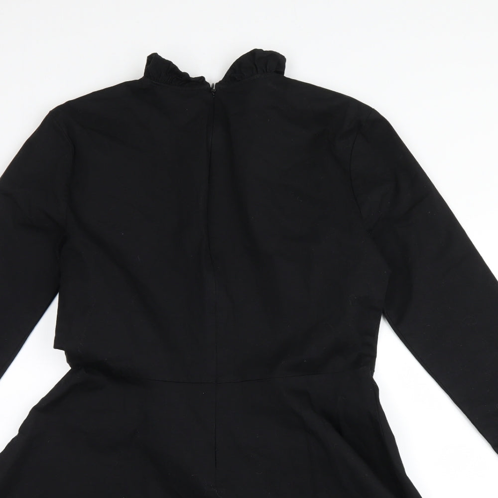 Zara Womens Black   Shirt Dress  Size S