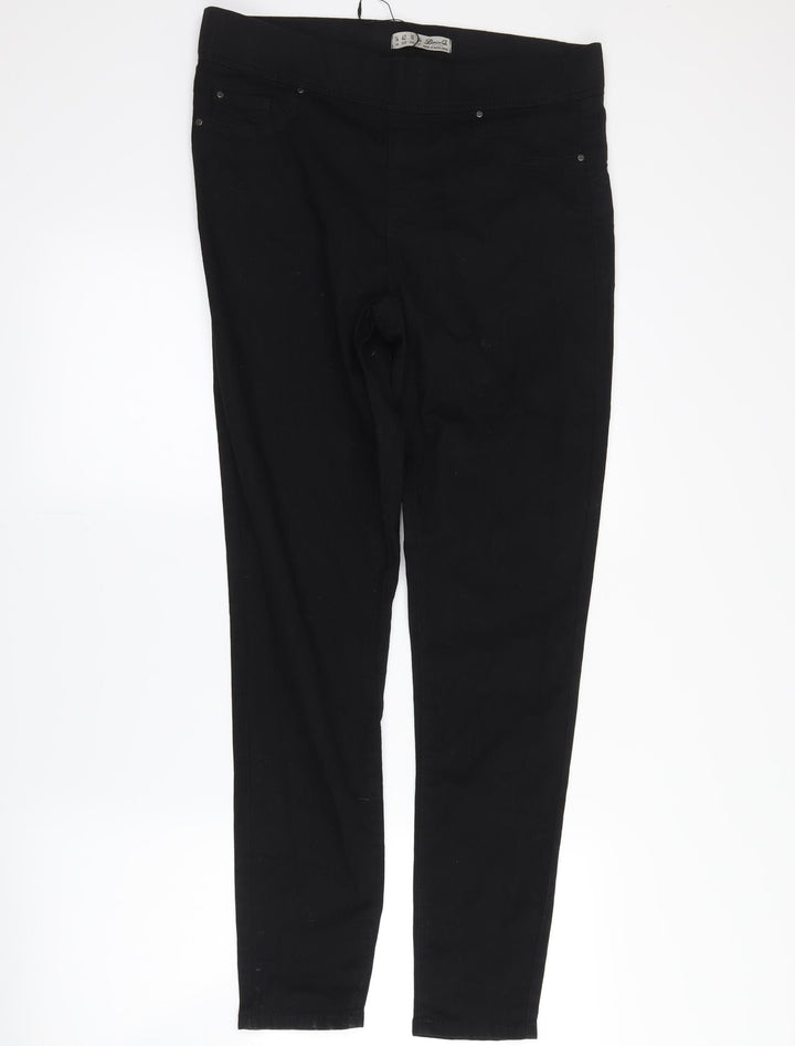 denim co Womens Blue Denim Straight Jeans Size 14