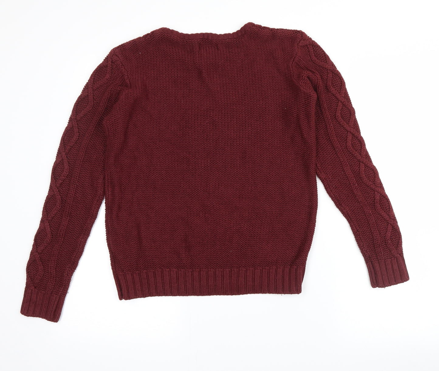 life and legend Boys Red   Pullover Jumper Size 12-13 Years