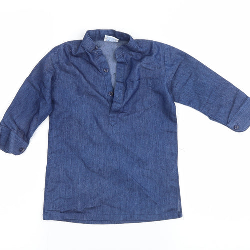 tonyland Girls Blue   Basic Button-Up Size XS