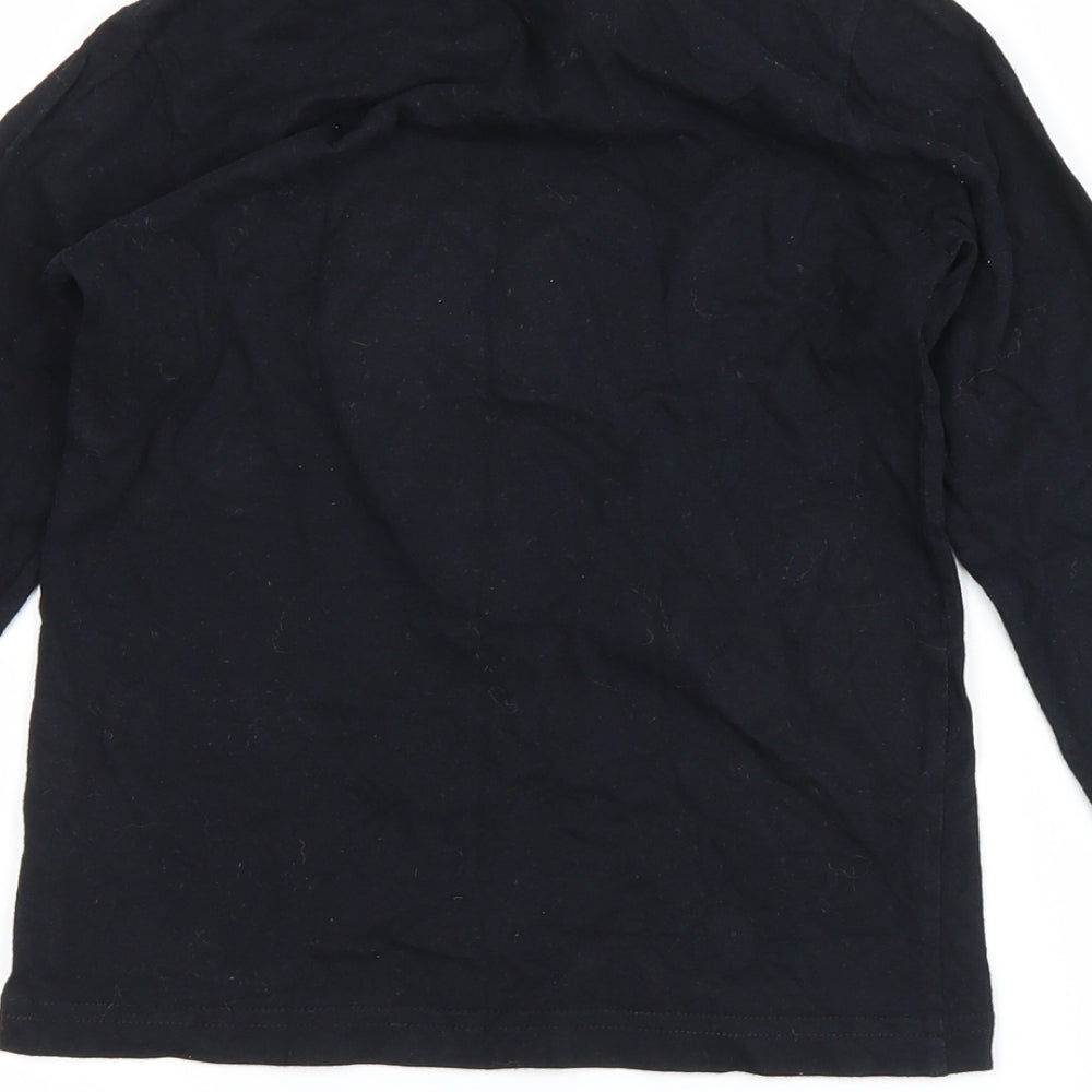 Marvel Boys Black   Basic Casual Size 6-7 Years  - spiderman