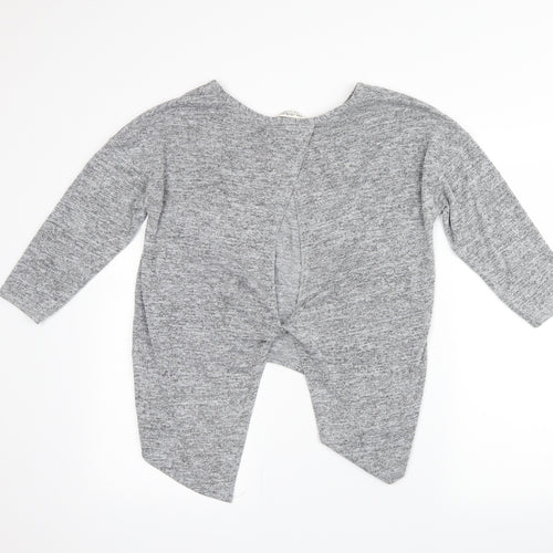 Miss Selfridge Womens Grey   Pullover Jumper Size 10
