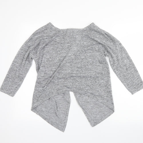 Miss Selfridge Womens Grey   Pullover Jumper Size 10