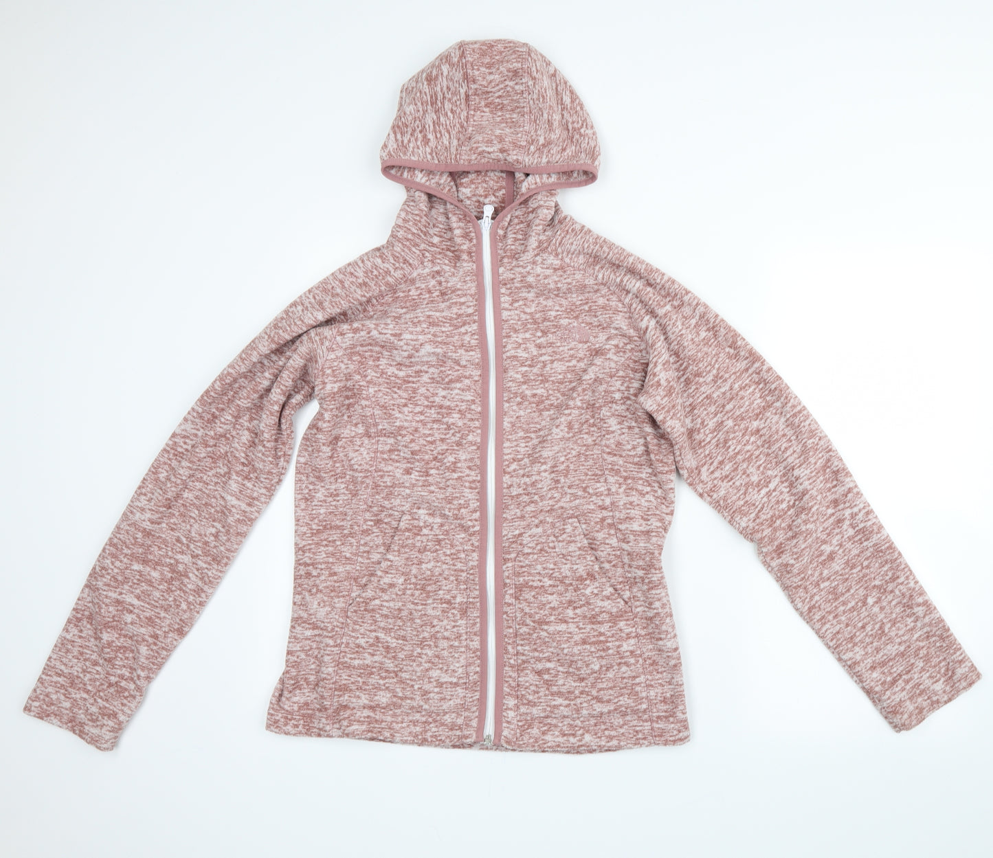 north face Womens Pink   Full Zip Hoodie Size M
