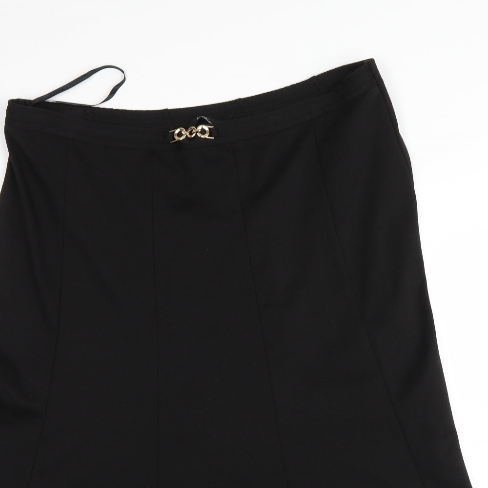 Bm collection Womens Black   Maxi Skirt Size 16