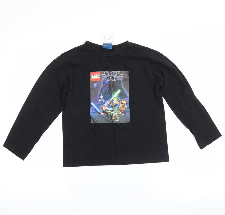 Star Wars Boys Black   Basic Casual Size 7-8 Years
