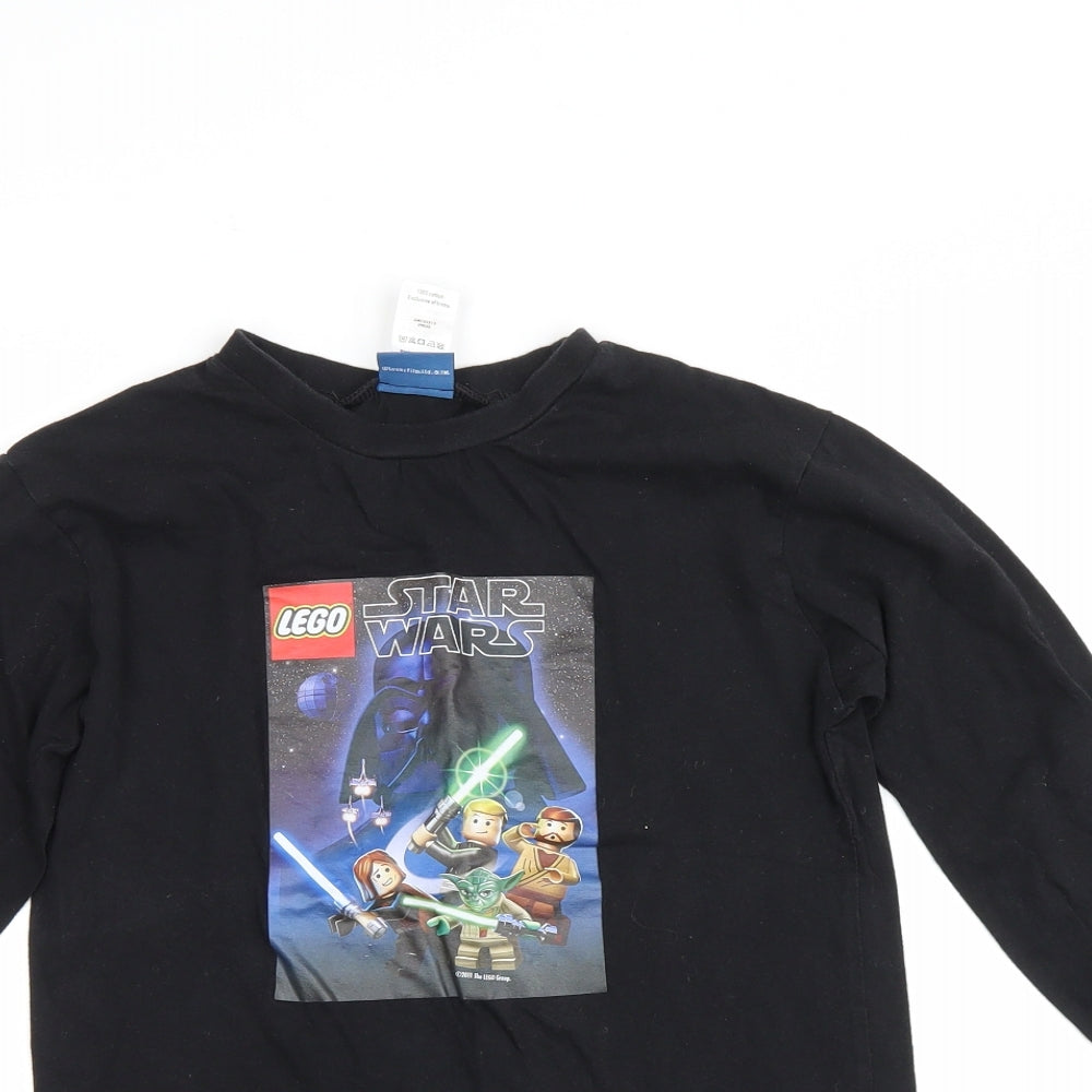 Star Wars Boys Black   Basic Casual Size 7-8 Years