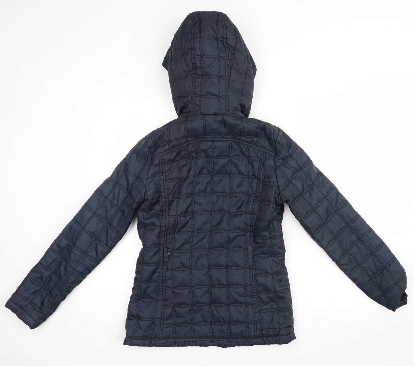 New Look Womens Blue   Windbreaker Coat Size 10