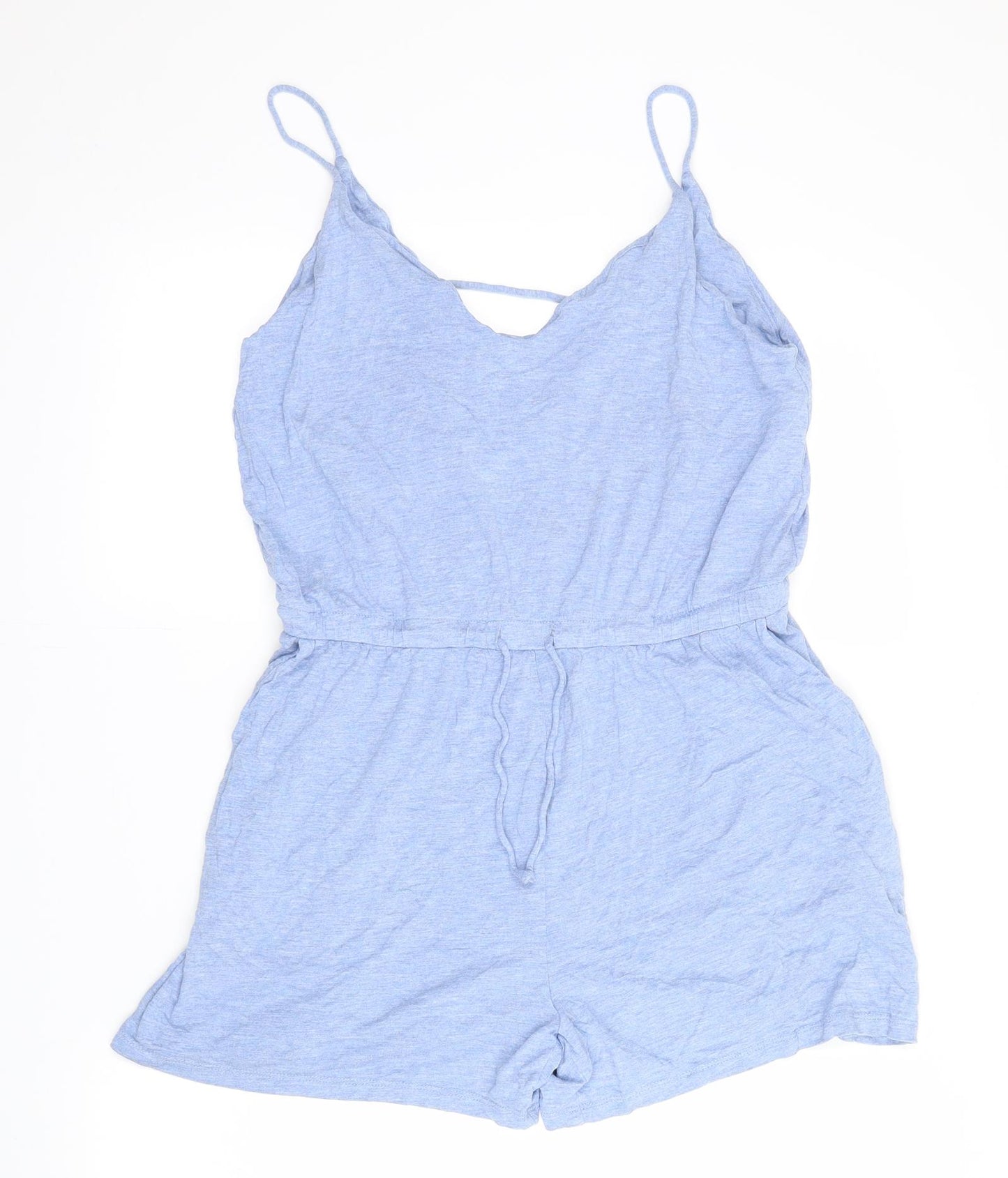 H&M Womens Blue   Shorts One-Piece Size M  - shorts