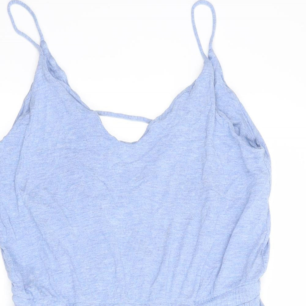 H&M Womens Blue   Shorts One-Piece Size M  - shorts