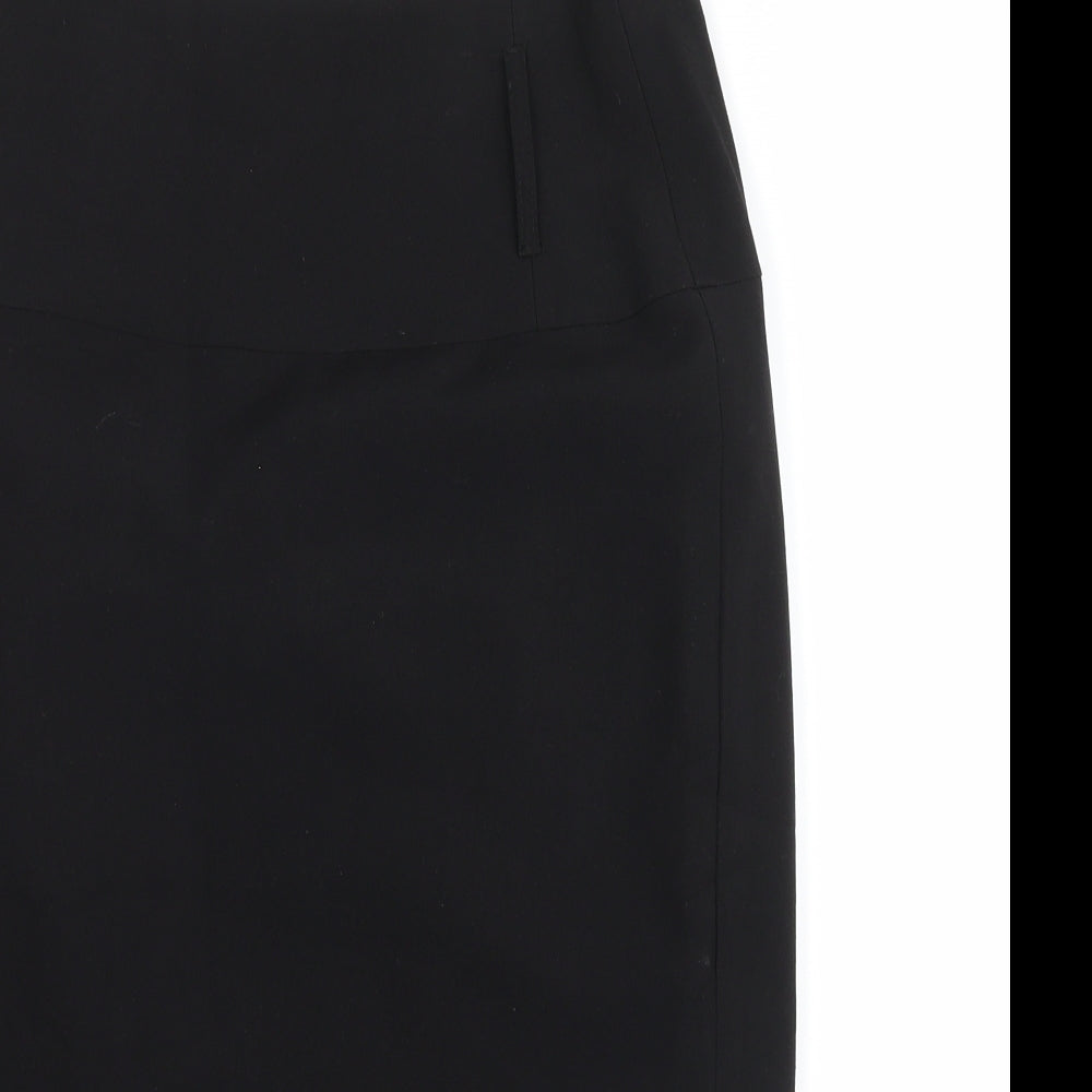 Papaya Womens Black   Straight & Pencil Skirt Size 10