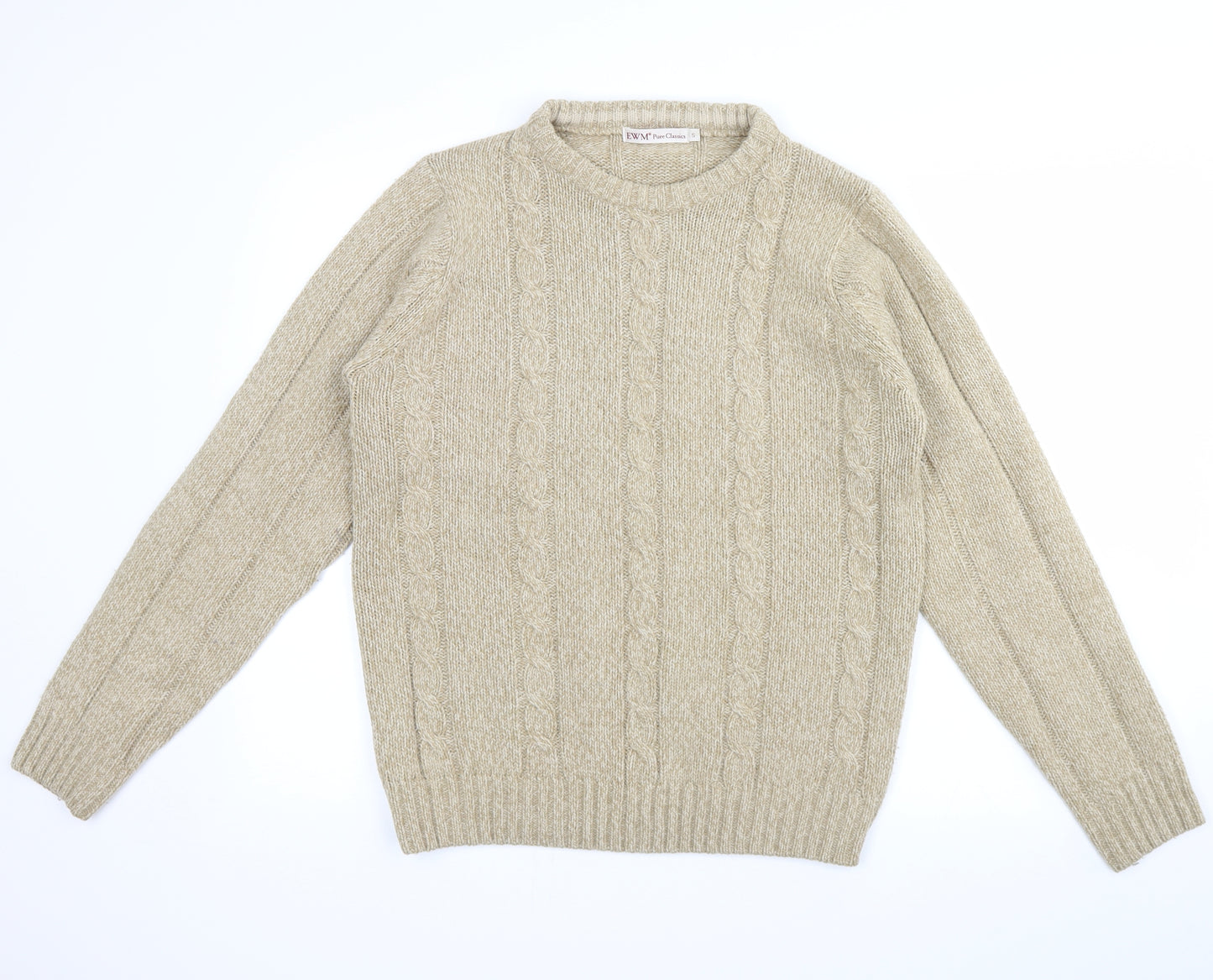 ewm classics Womens Beige   Pullover Jumper Size S