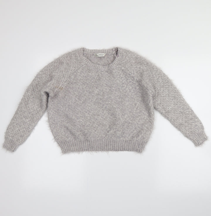 Miss Selfridge Womens Purple Pullover Jumper Size 12