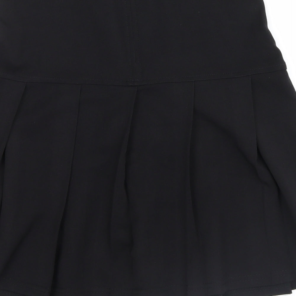 Banner Womens Black   Pleated Skirt Size 24 in  - school
