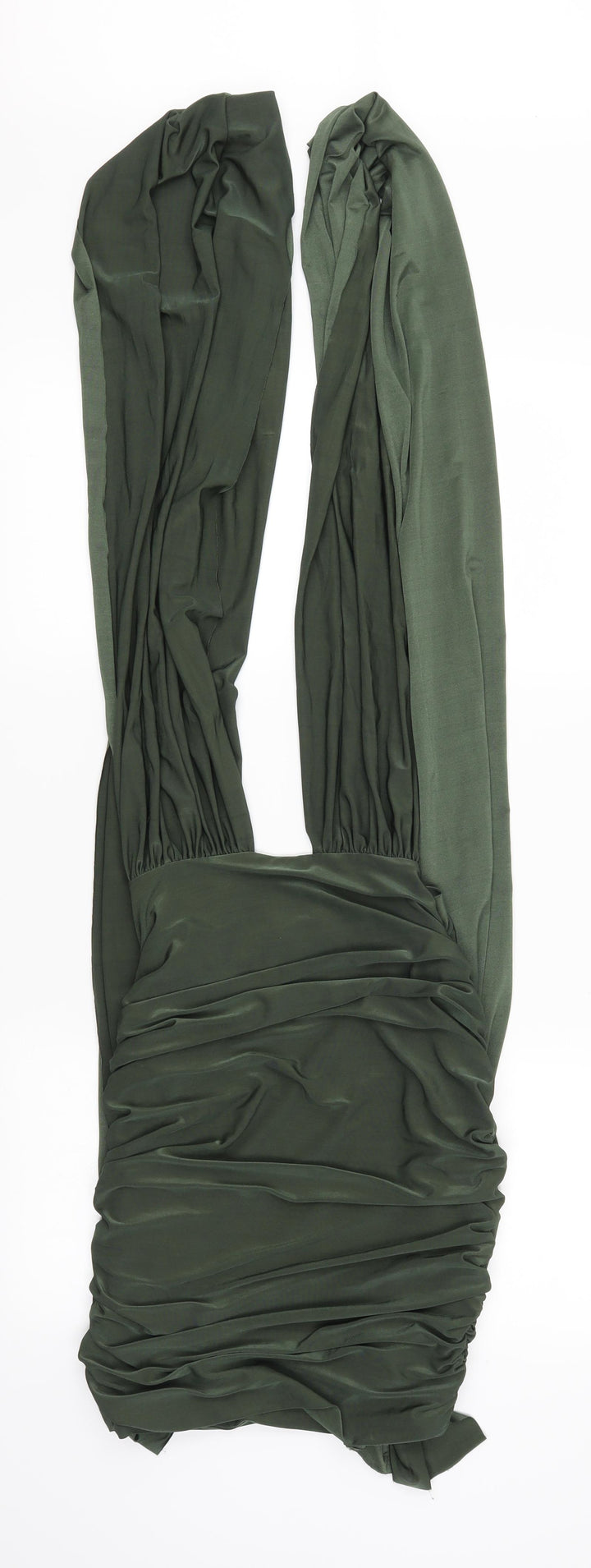 Missguided Womens Green Mini Size 8 - mini with straps to wrap around body