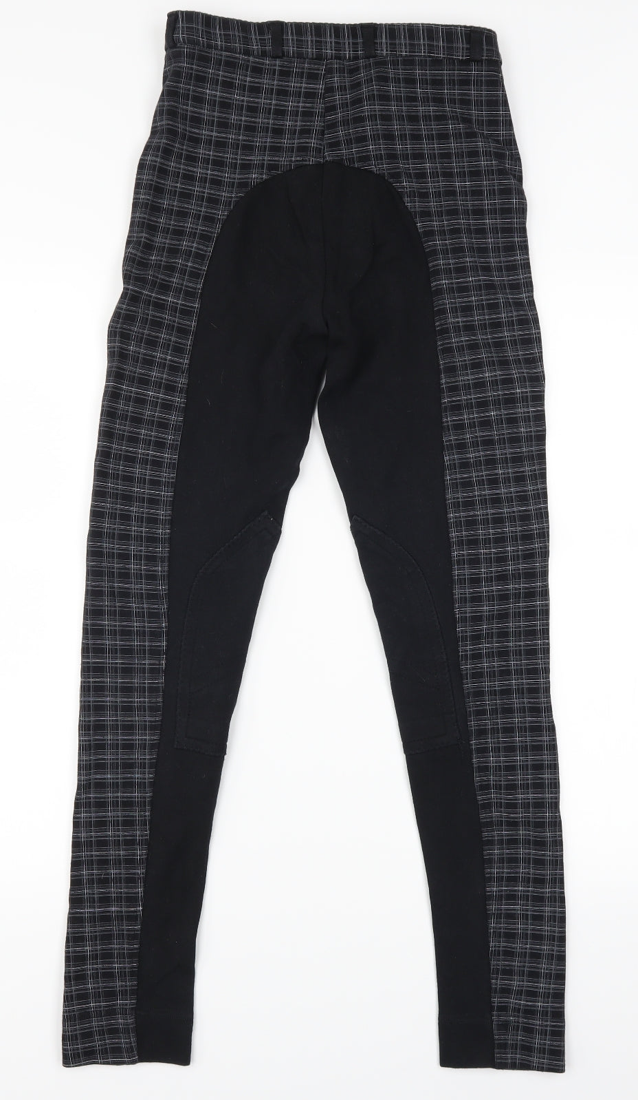 Avon Equine Womens Black   Trousers  Size L L27 in