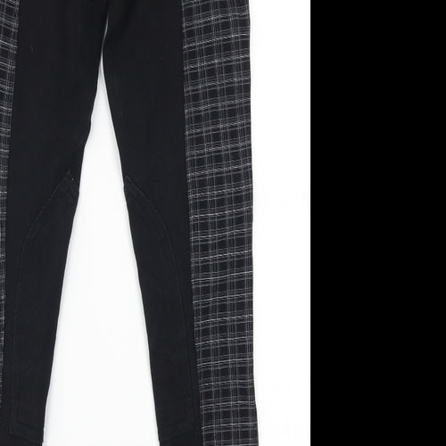Avon Equine Womens Black   Trousers  Size L L27 in