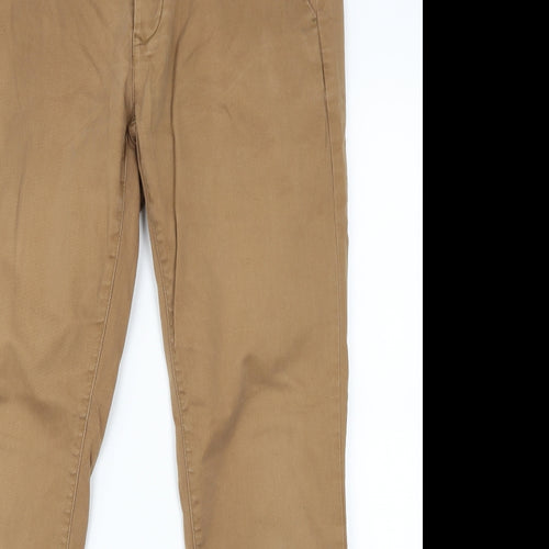 NEXT Mens Brown   Chino Trousers Size 30 L29 in